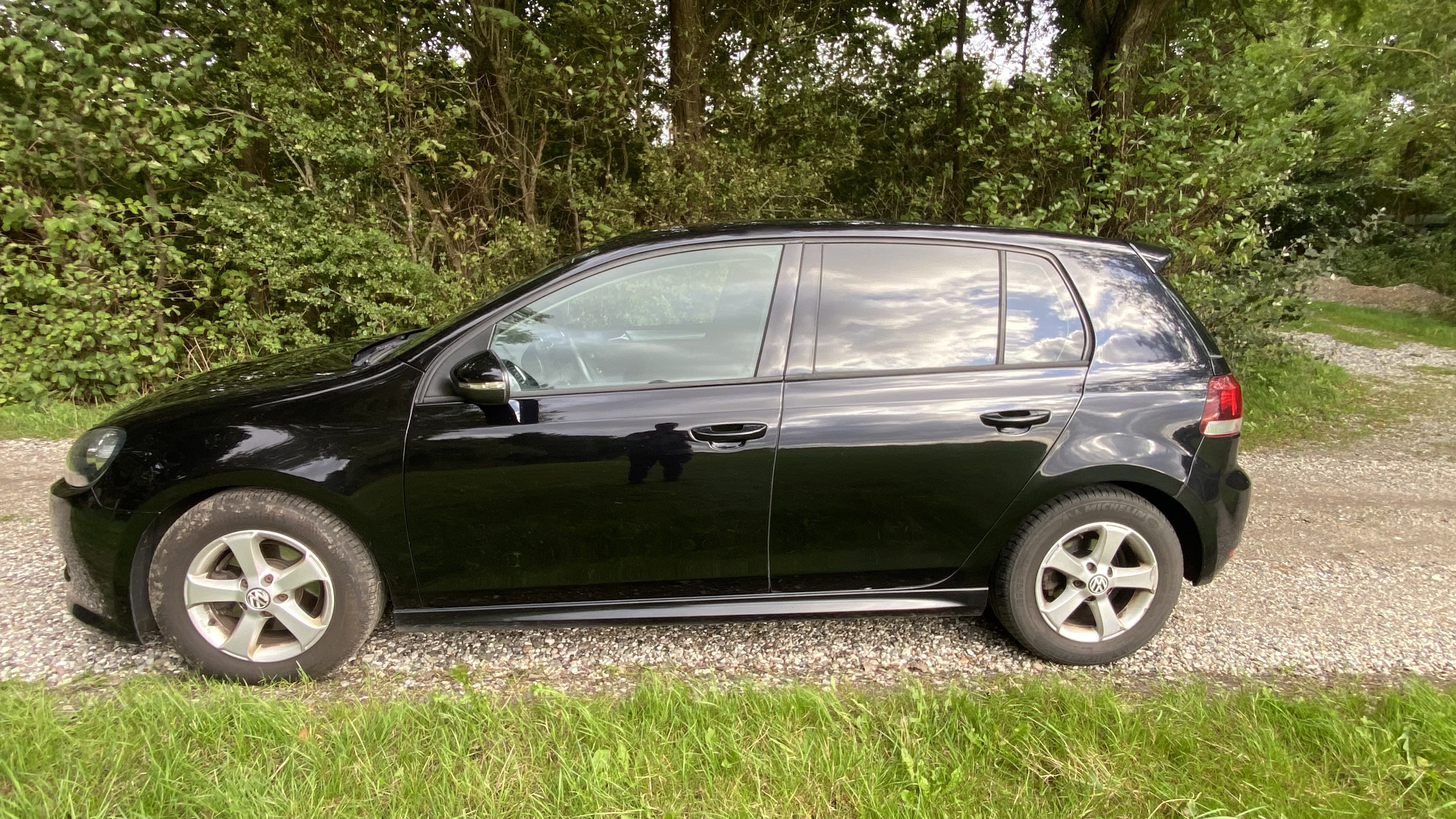 Sort VW Golf VI fra 2010