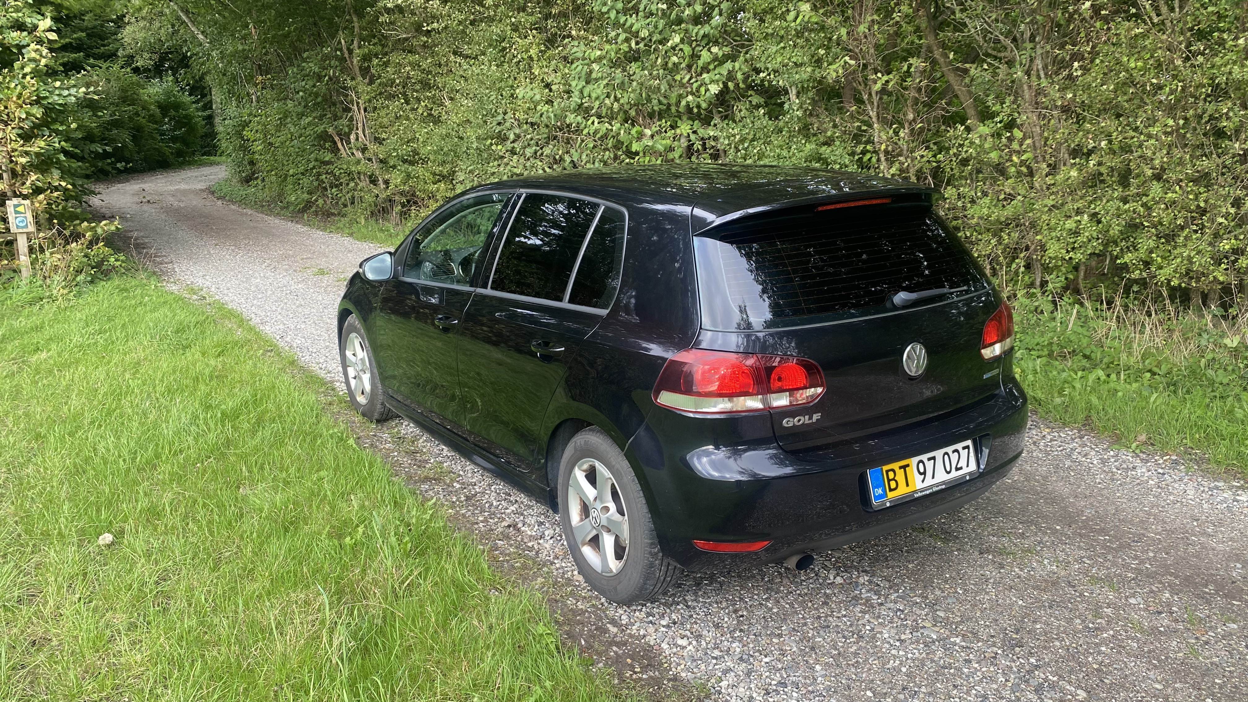 Sort VW Golf VI fra 2010