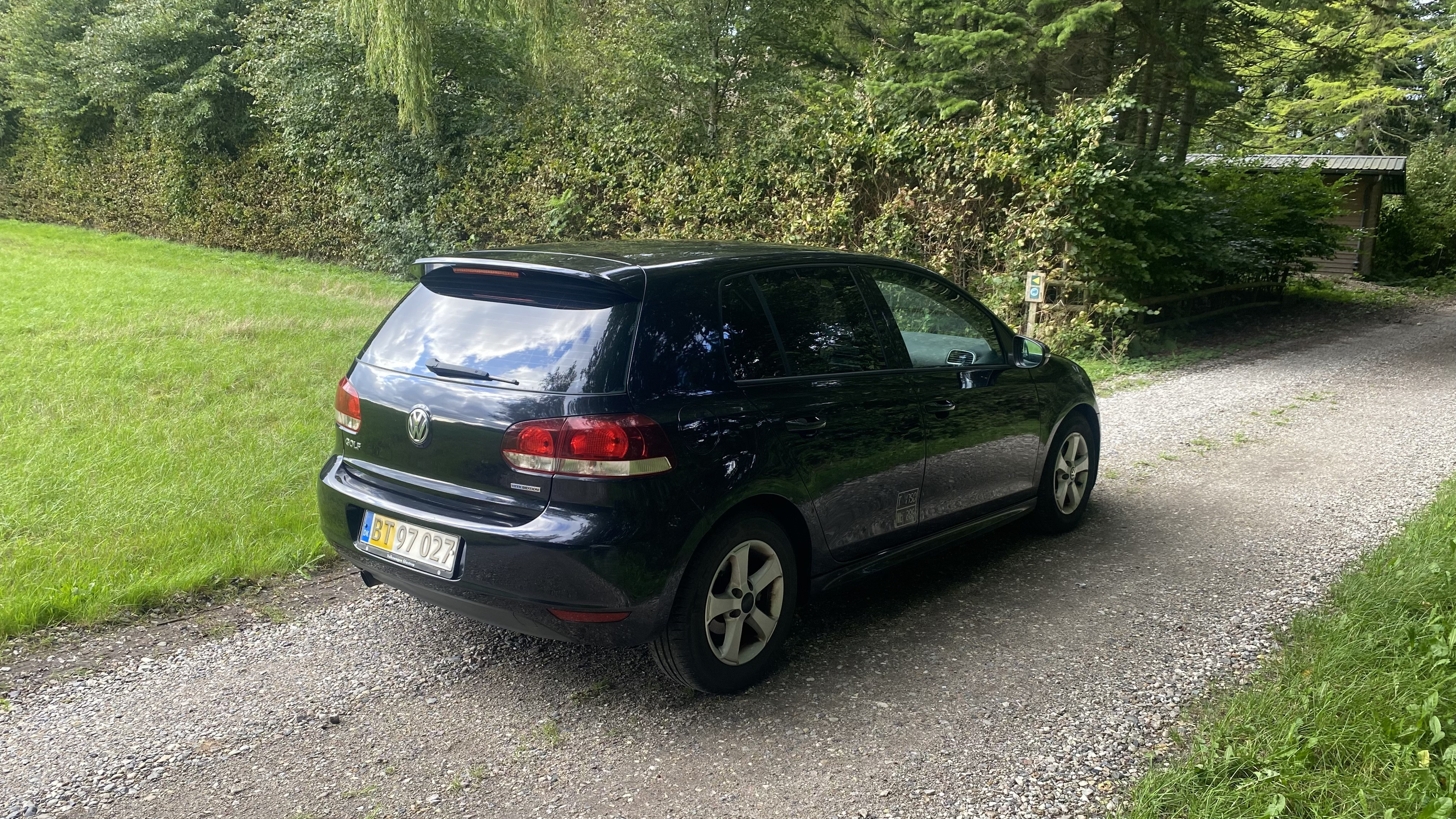 Sort VW Golf VI fra 2010