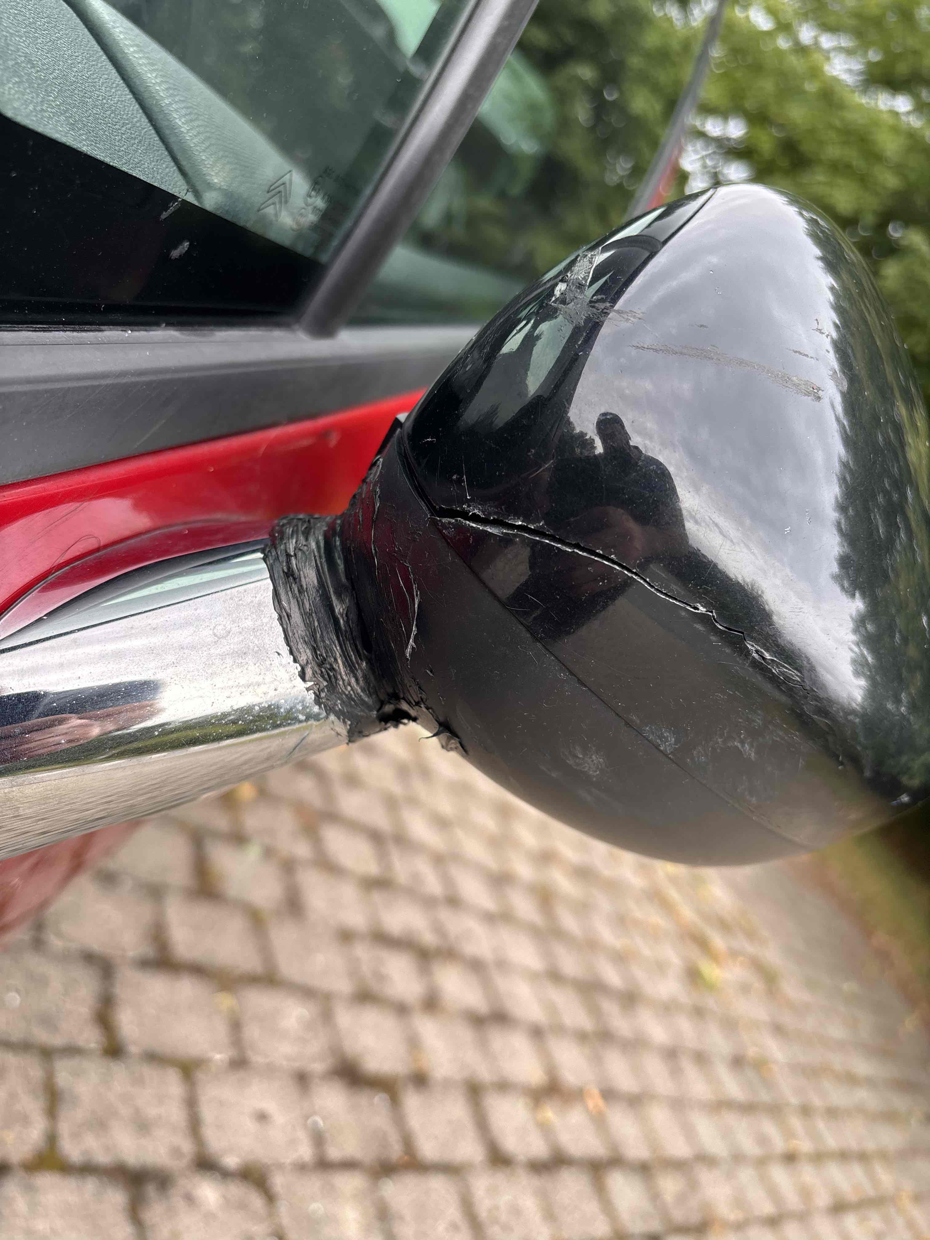 Rød Citroën DS3 fra 2013