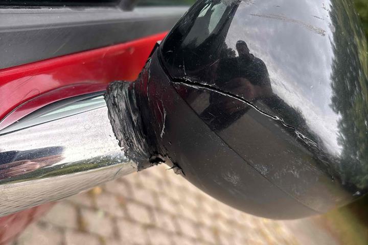 Rød Citroën DS3 fra 2013