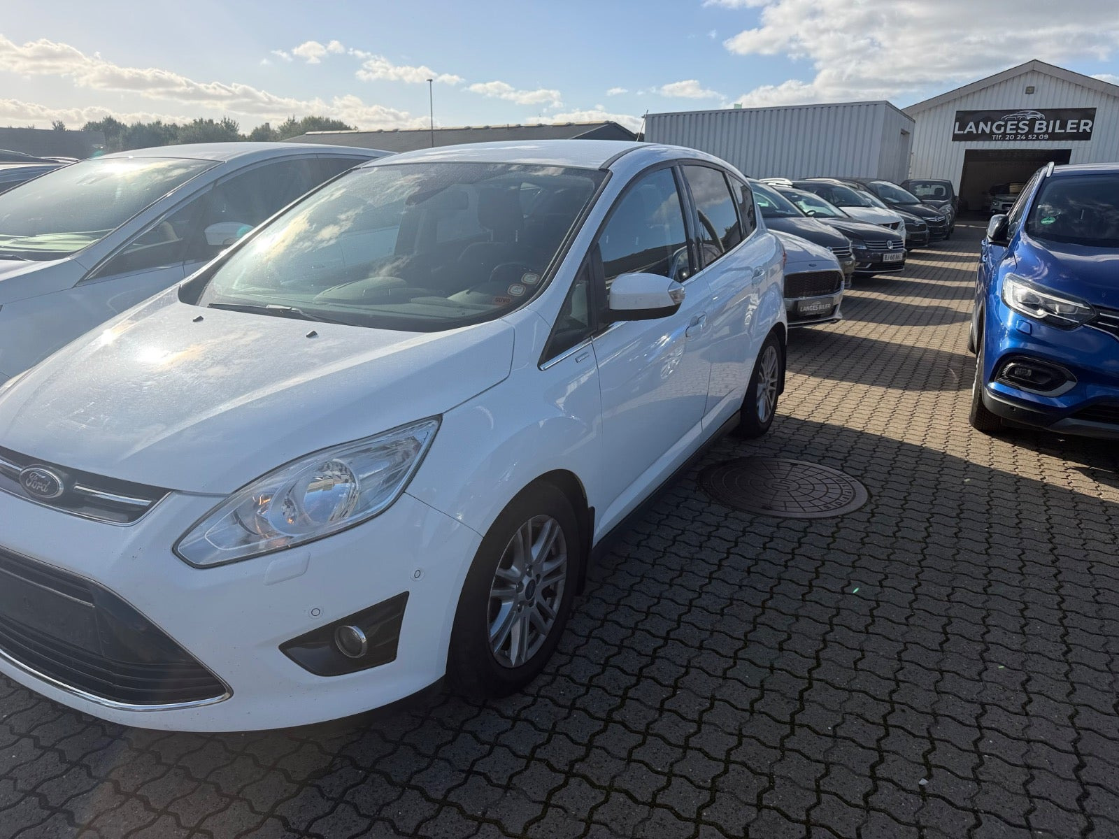 Hvid Ford C-MAX fra 2013