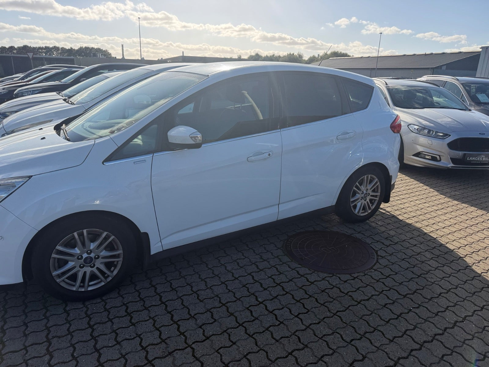 Hvid Ford C-MAX fra 2013
