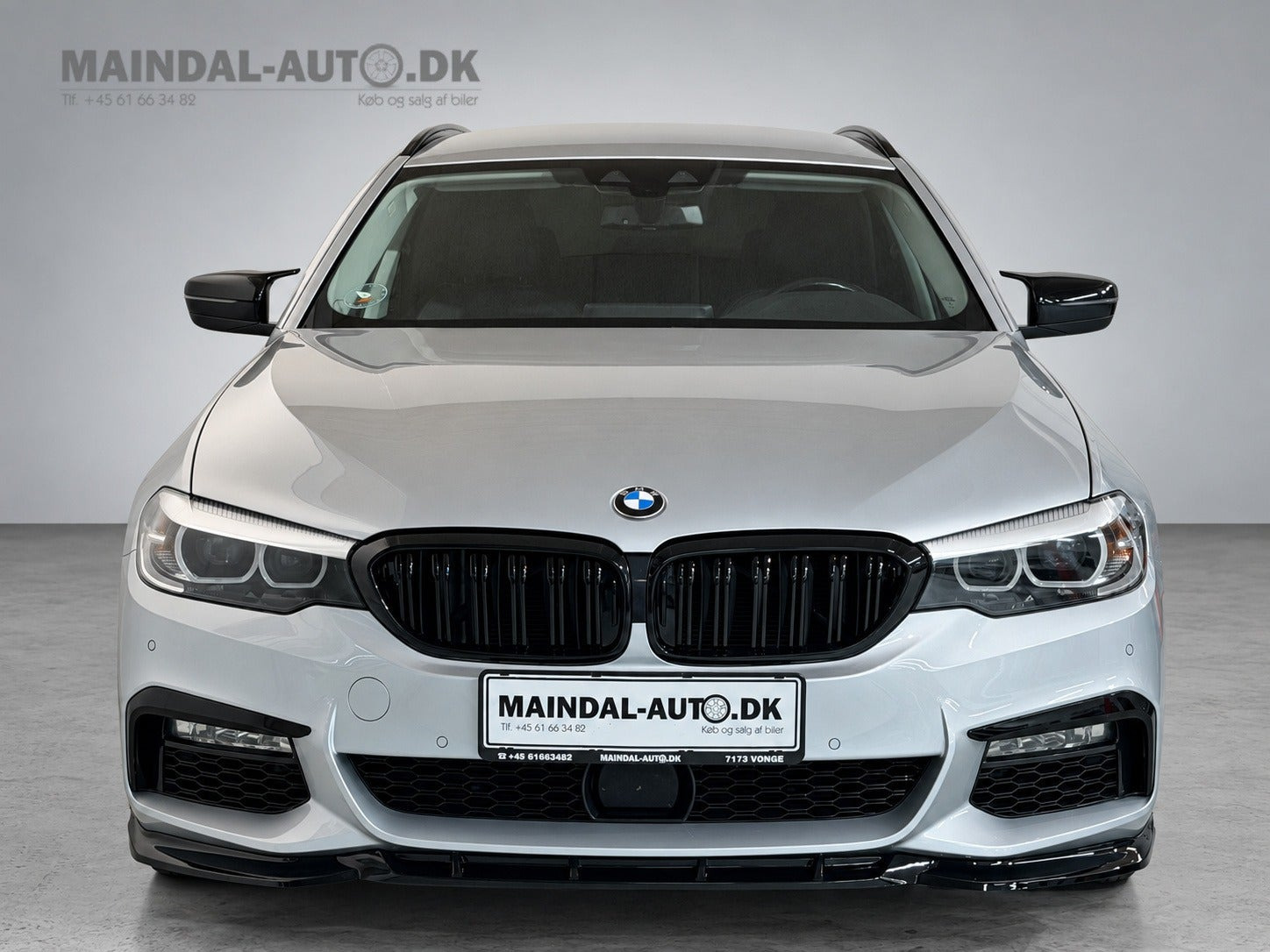 Grøn BMW 520d fra 2018