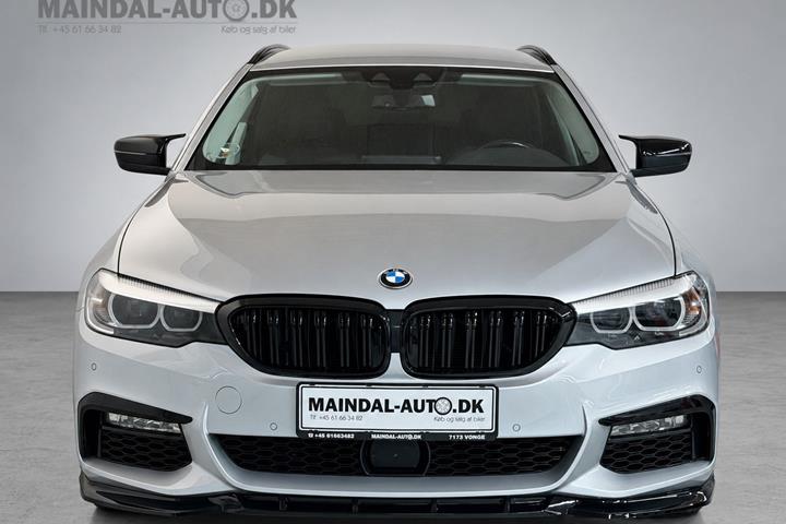 Grøn BMW 520d fra 2018