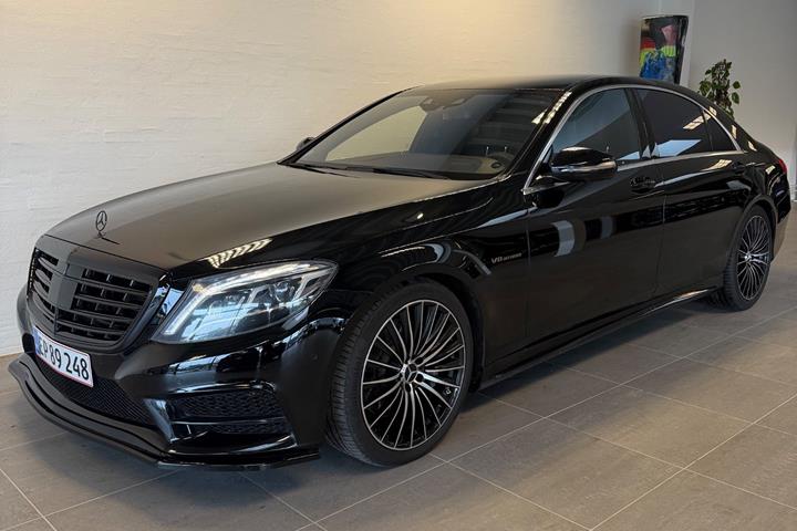 Sort Mercedes S500 fra 2014