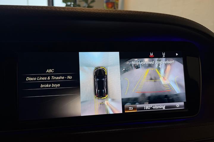 Sort Mercedes S500 fra 2014