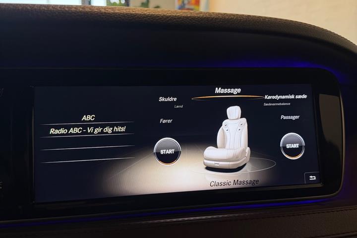 Sort Mercedes S500 fra 2014