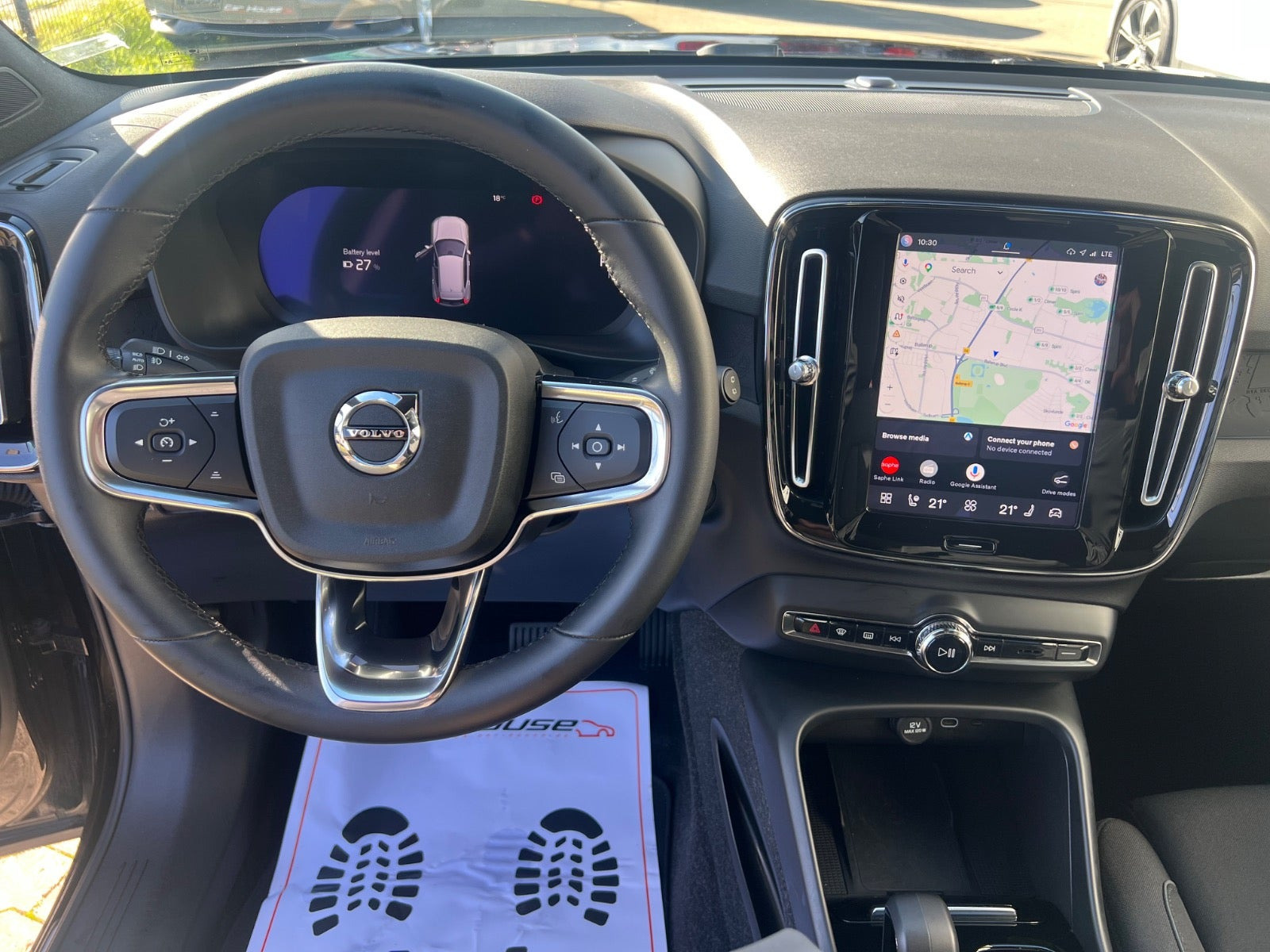 Sort Volvo XC40 fra 2023