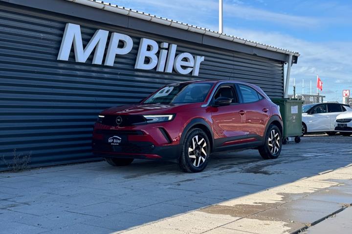 Rød Opel Mokka-e fra 2024