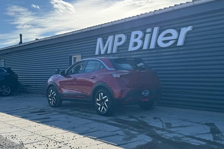 Rød Opel Mokka-e fra 2024