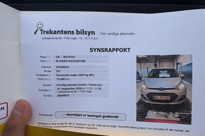 undefined Hyundai i10 fra 2016