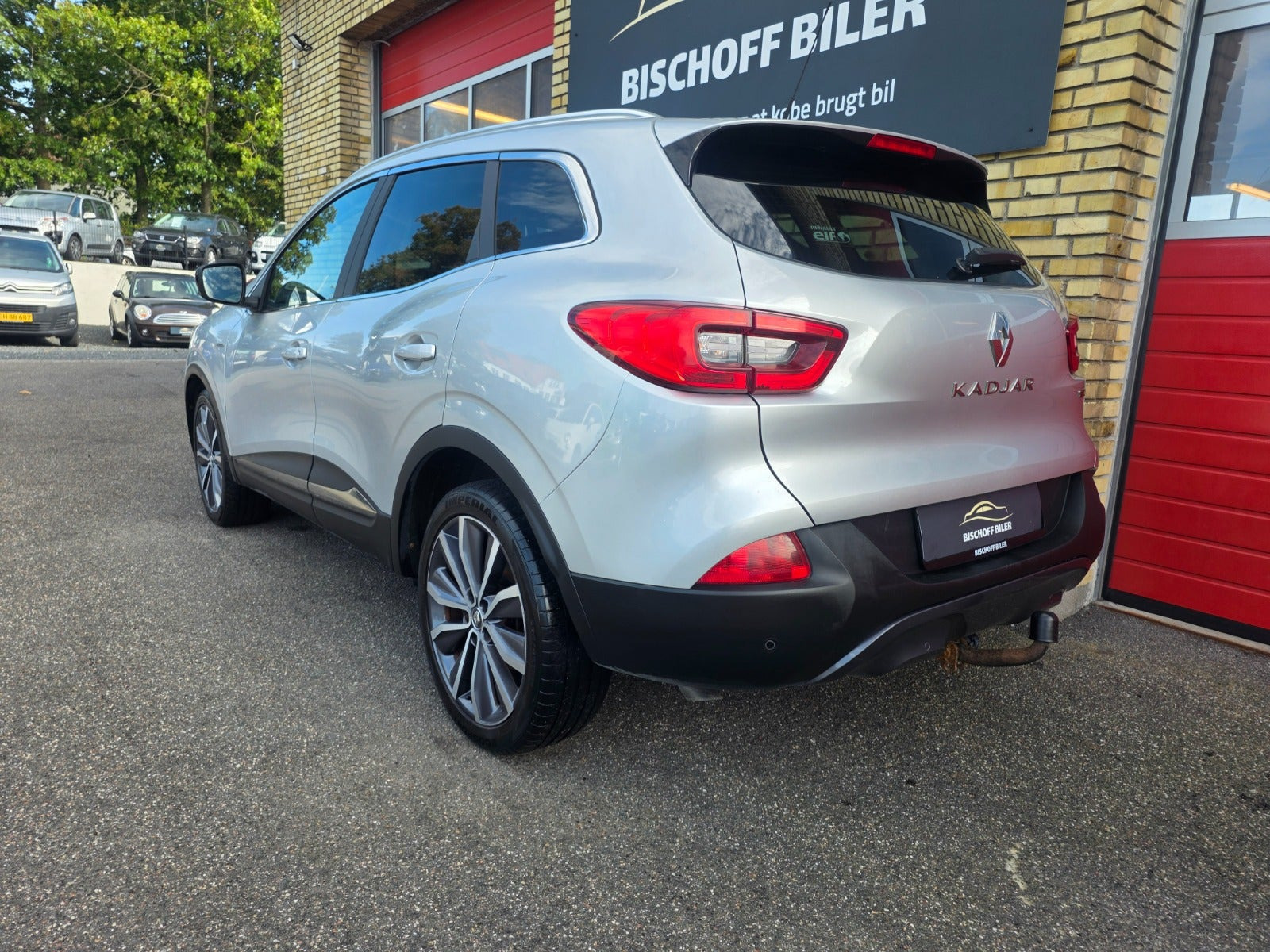 Grå Renault Kadjar fra 2015