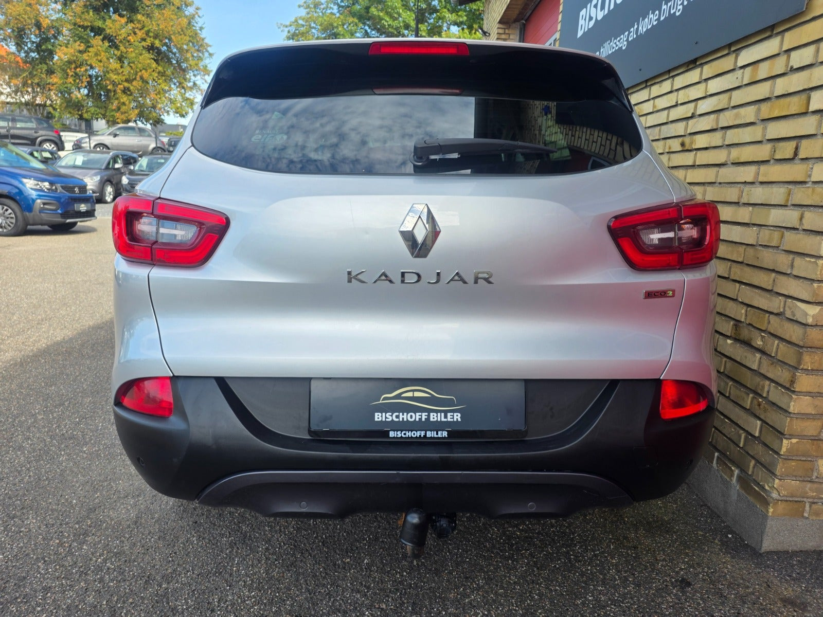 Grå Renault Kadjar fra 2015