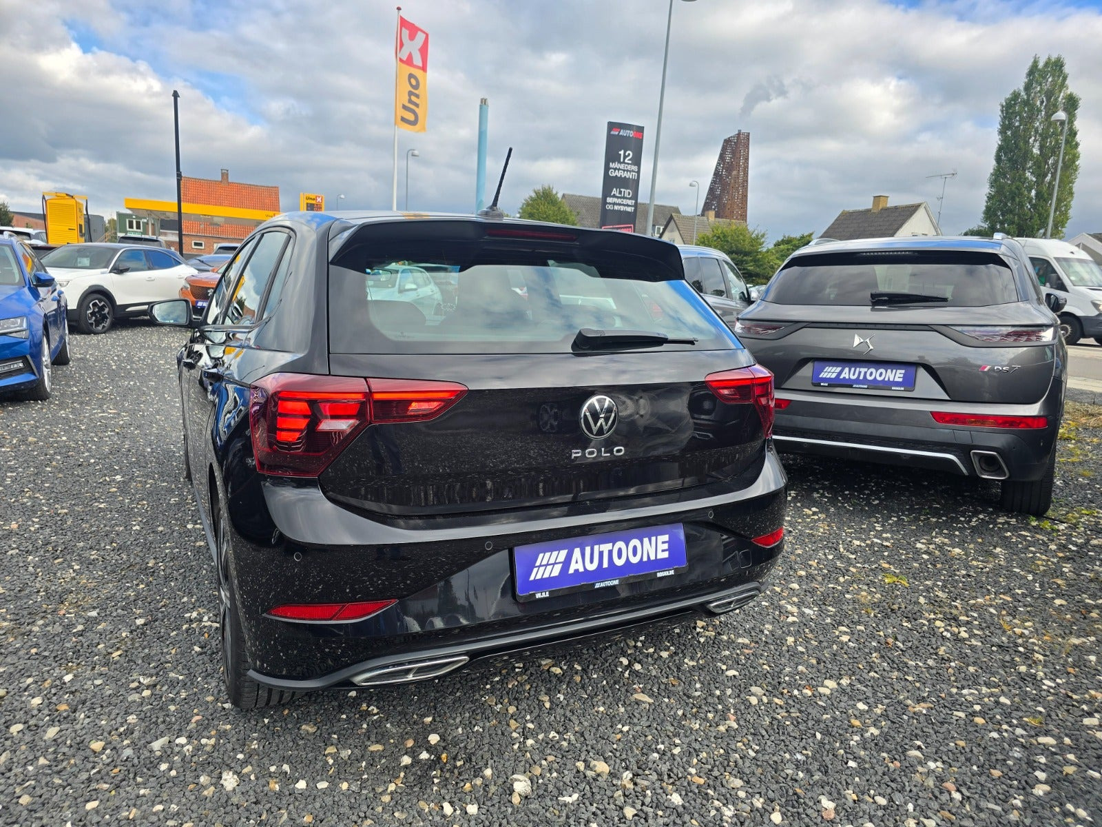 Sort VW Polo fra 2023