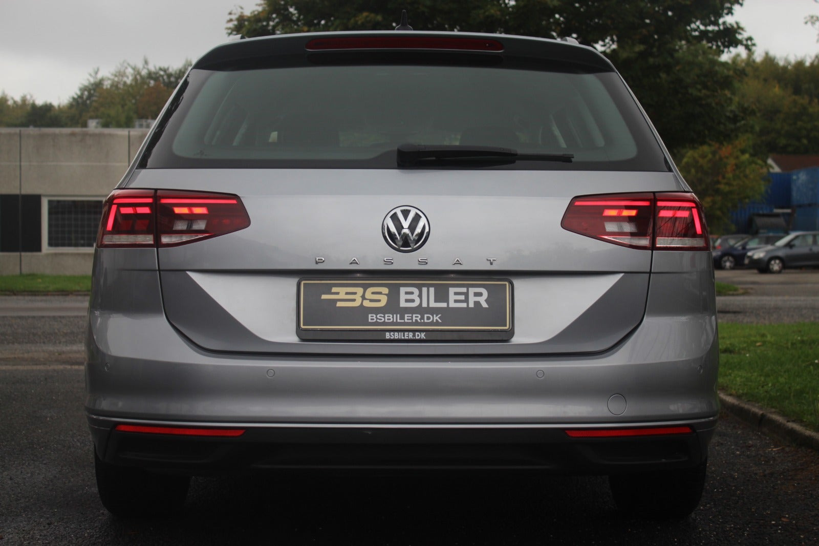 Sølv VW Passat fra 2020