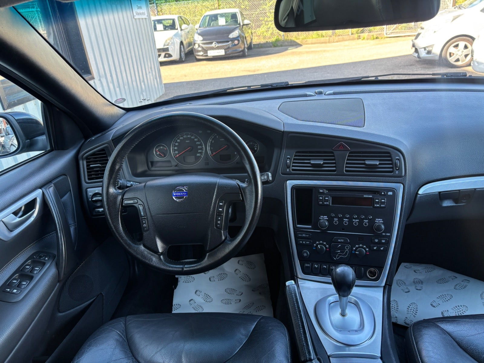 Sort Volvo V70 fra 2006