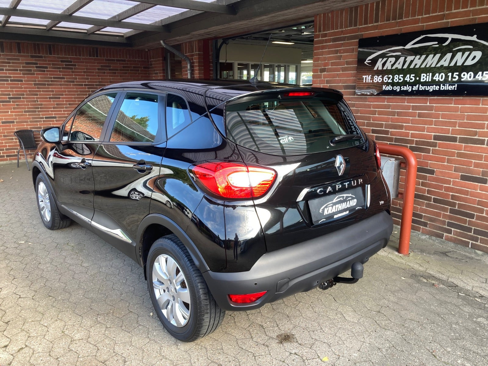 Sort Renault Captur fra 2017
