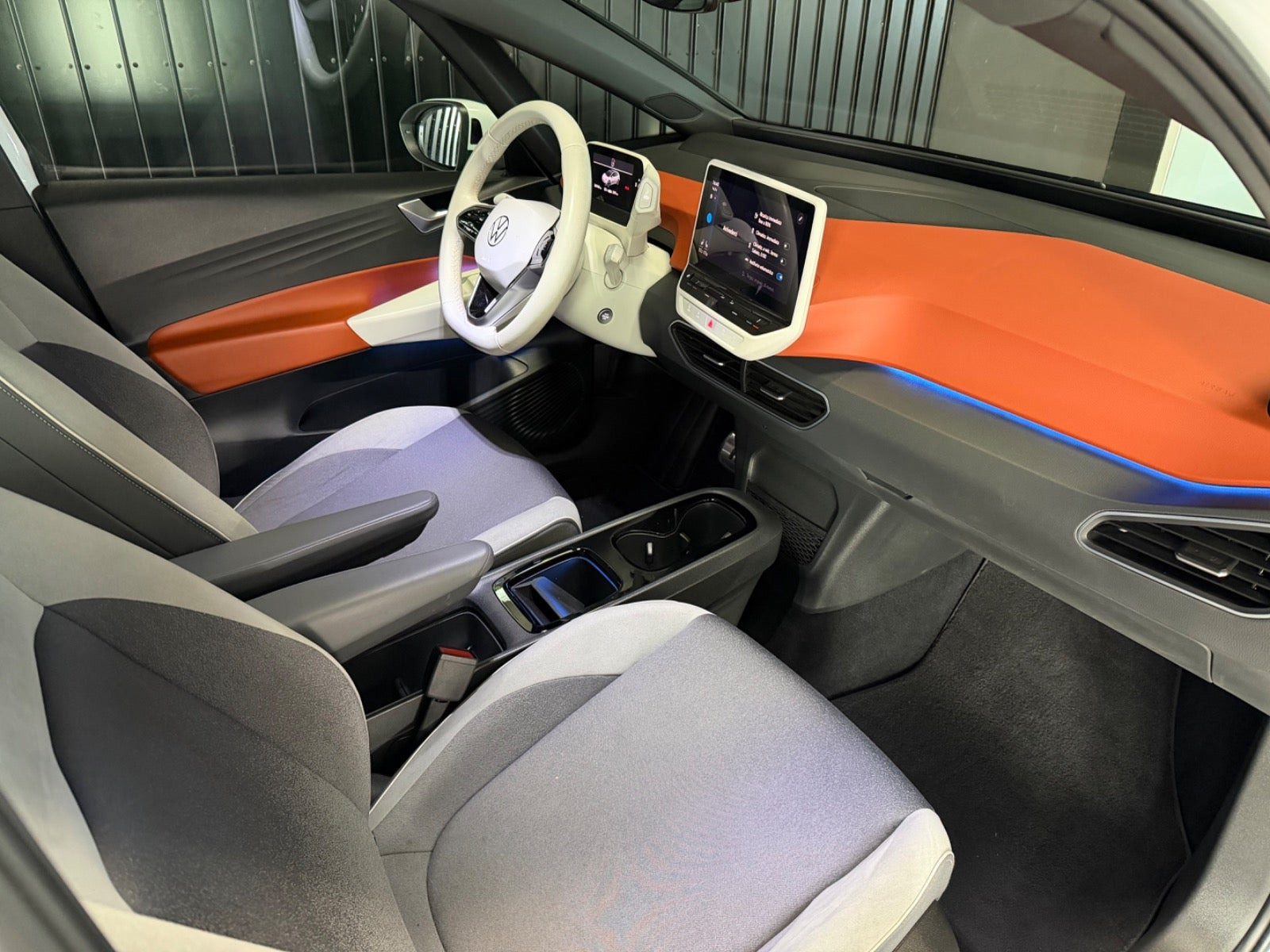 Hvid VW ID.3 fra 2021