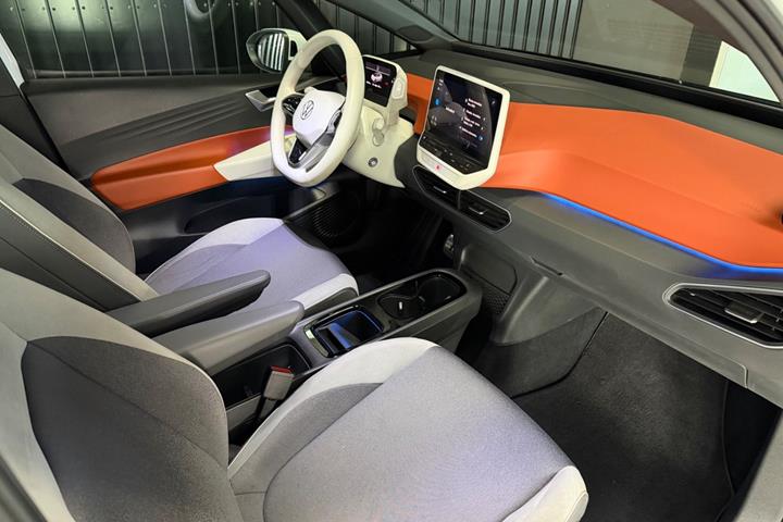 Hvid VW ID.3 fra 2021