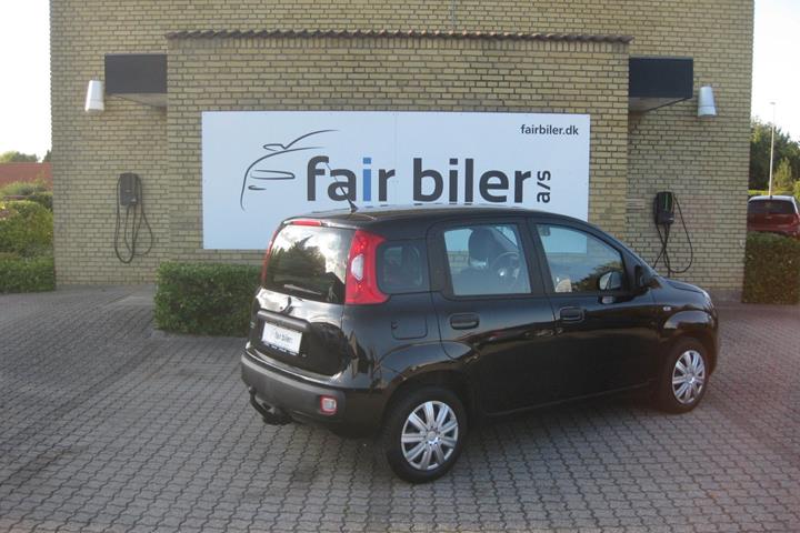 Sort Fiat Panda fra 2012