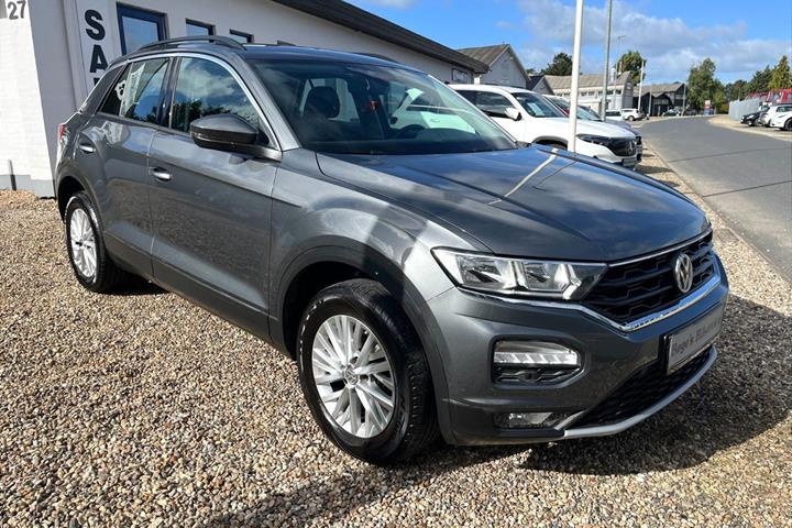 Grå VW T-Roc fra 2020