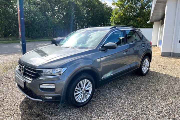 Grå VW T-Roc fra 2020