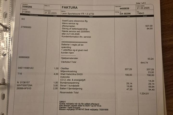 undefined Seat Leon fra 2021
