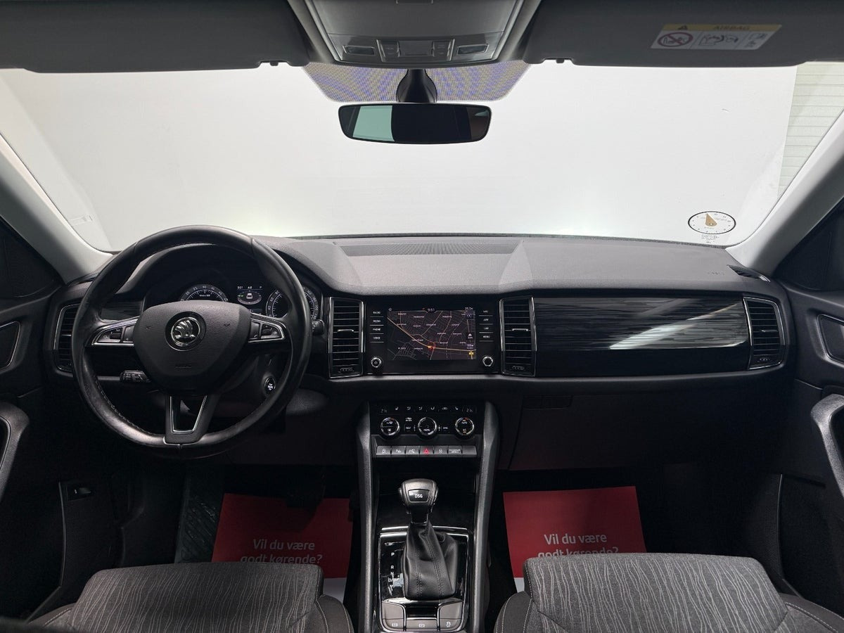 Blå Skoda Kodiaq fra 2018