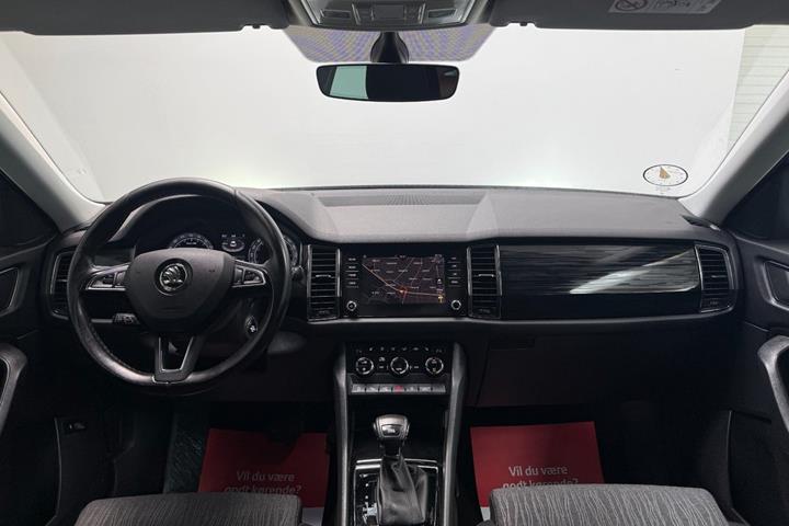 Blå Skoda Kodiaq fra 2018