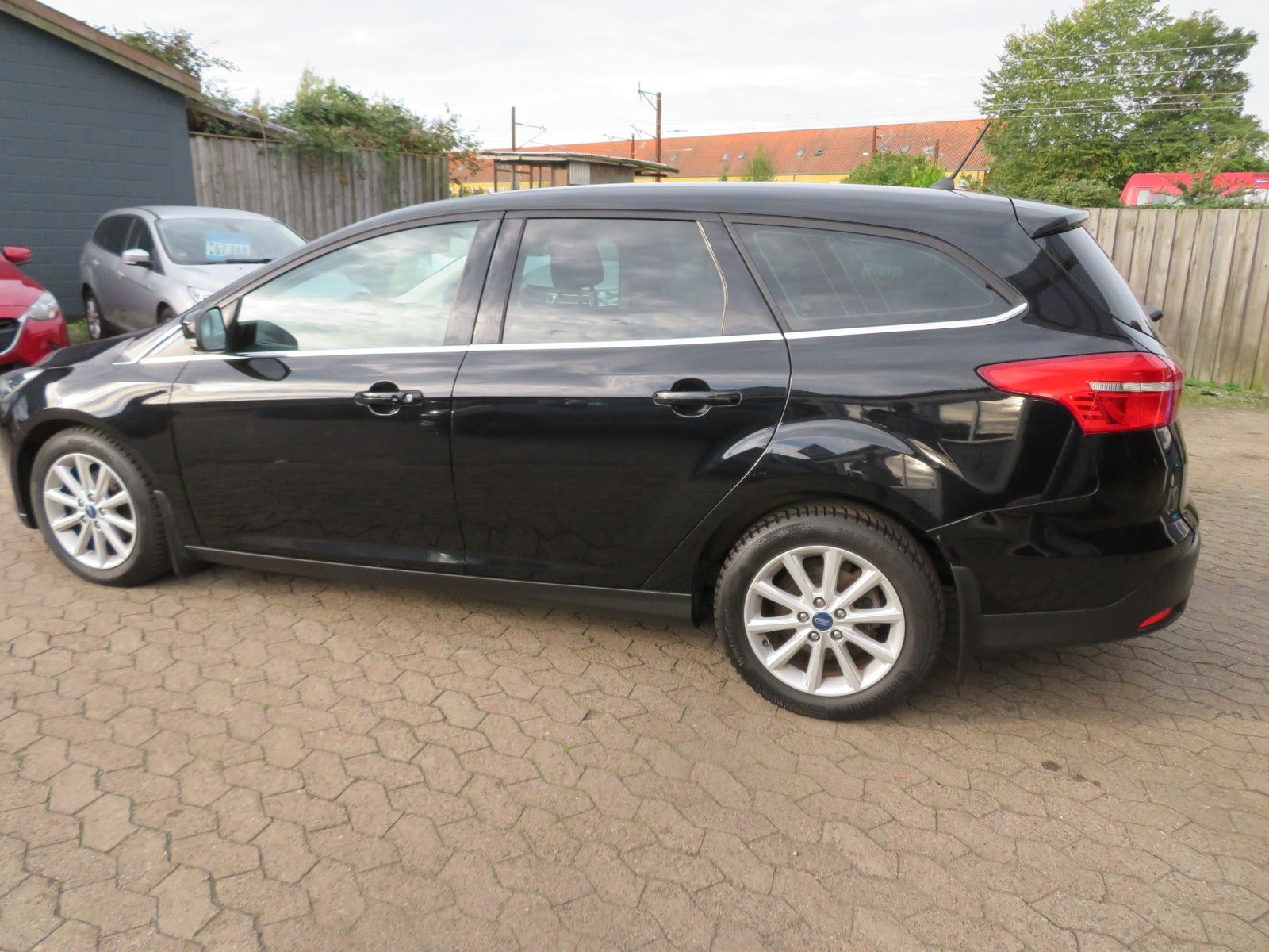 Sort Ford Focus fra 2018