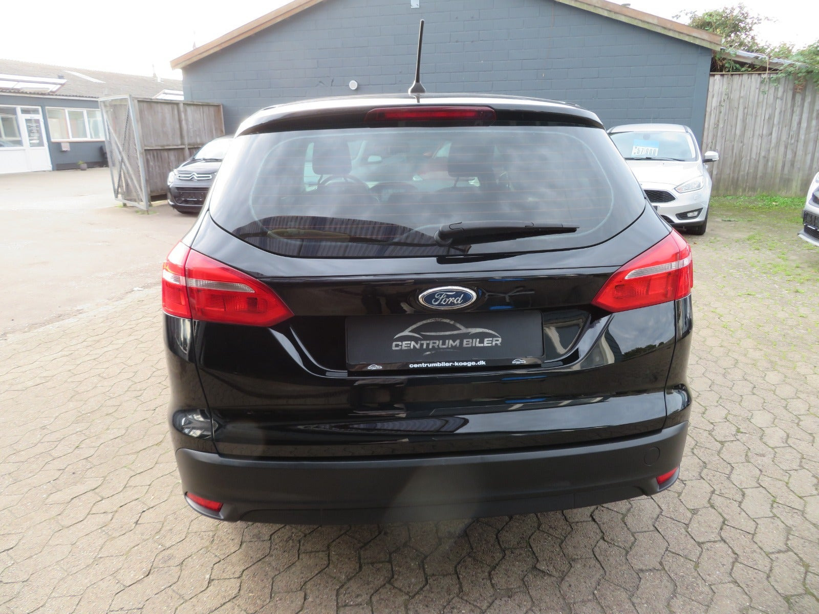 Sort Ford Focus fra 2018