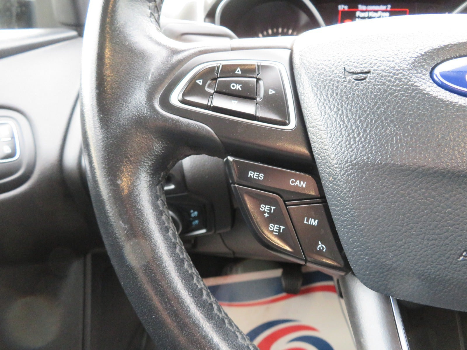 Sort Ford Focus fra 2018