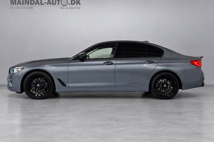 Sort BMW 520d fra 2018
