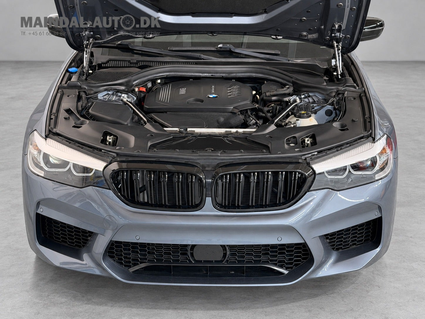 Sort BMW 520d fra 2018