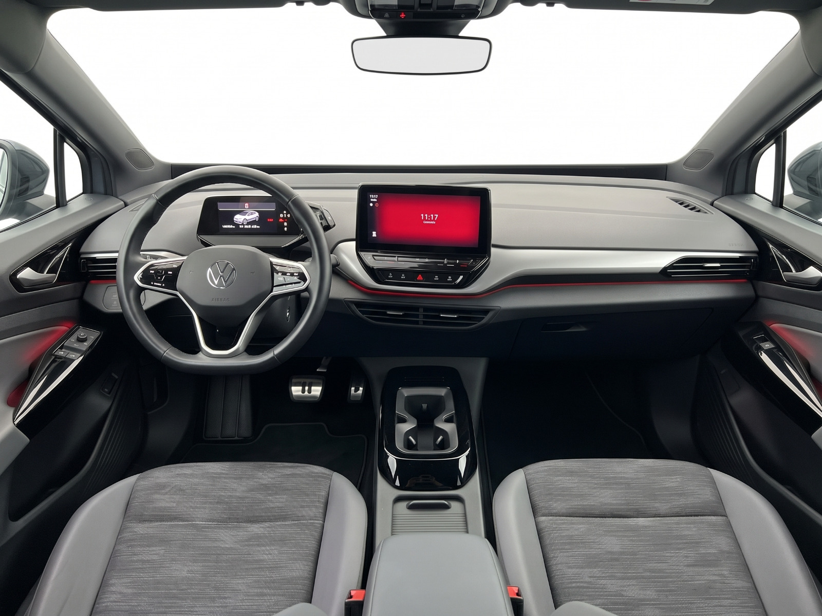 Grå VW ID.4 fra 2023