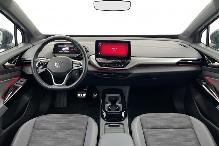 Grå VW ID.4 fra 2023