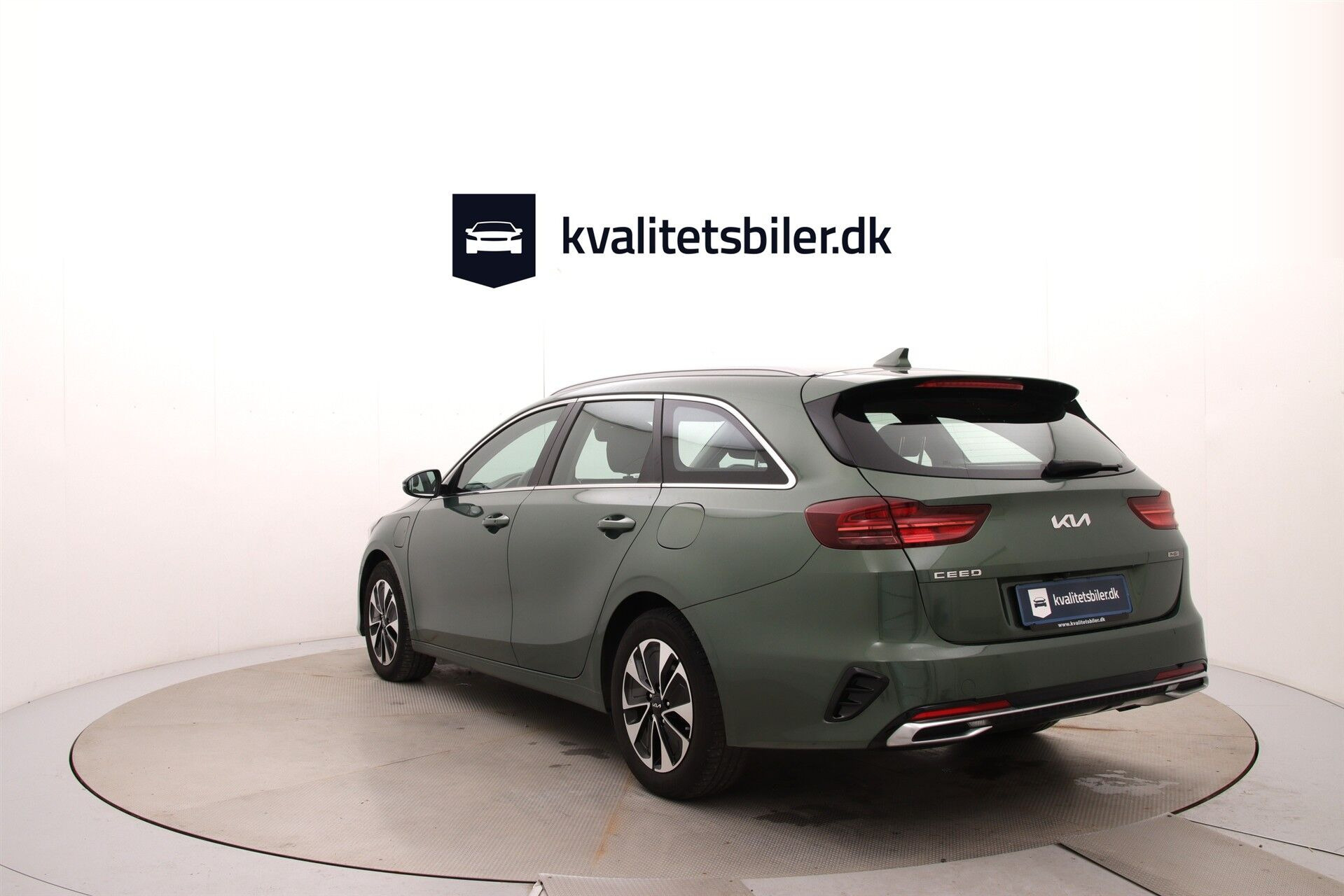 Grøn Kia Ceed fra 2023