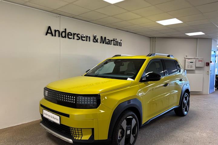 Gul Fiat Grande Panda fra 2025