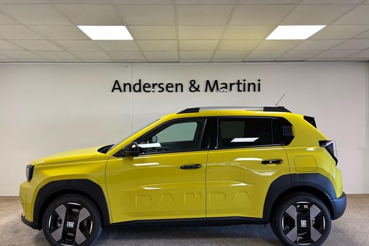 Gul Fiat Grande Panda fra 2025