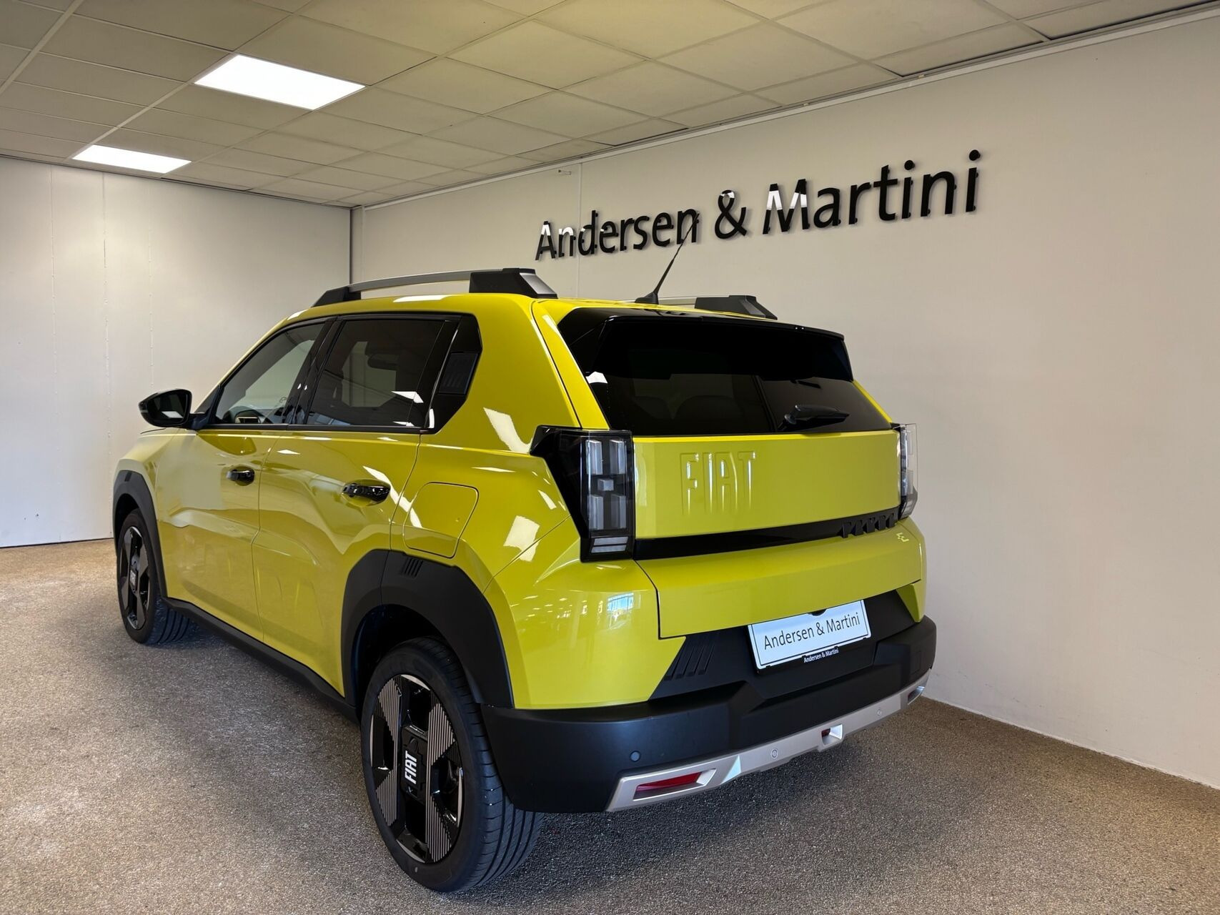 Gul Fiat Grande Panda fra 2025