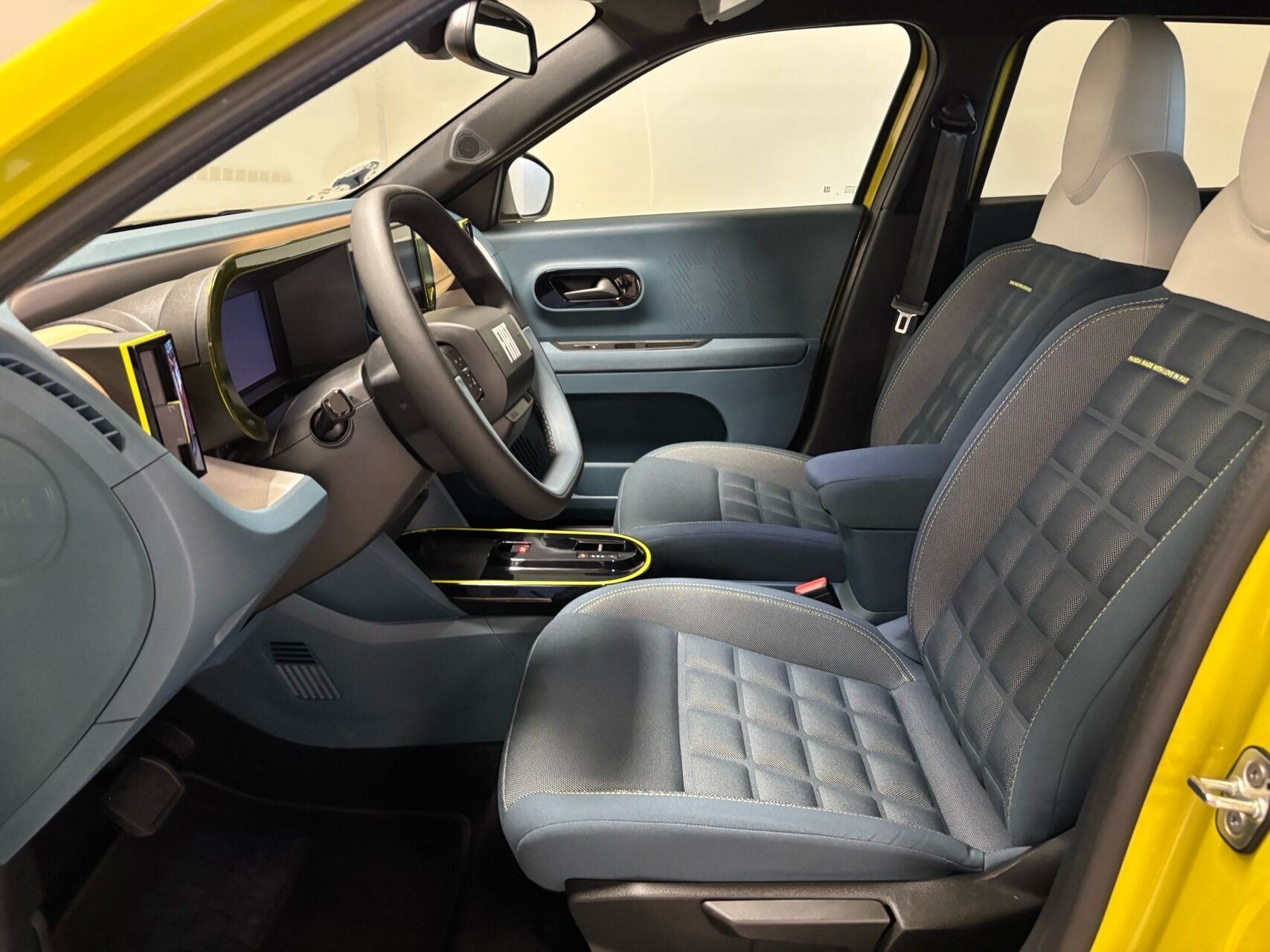 Gul Fiat Grande Panda fra 2025