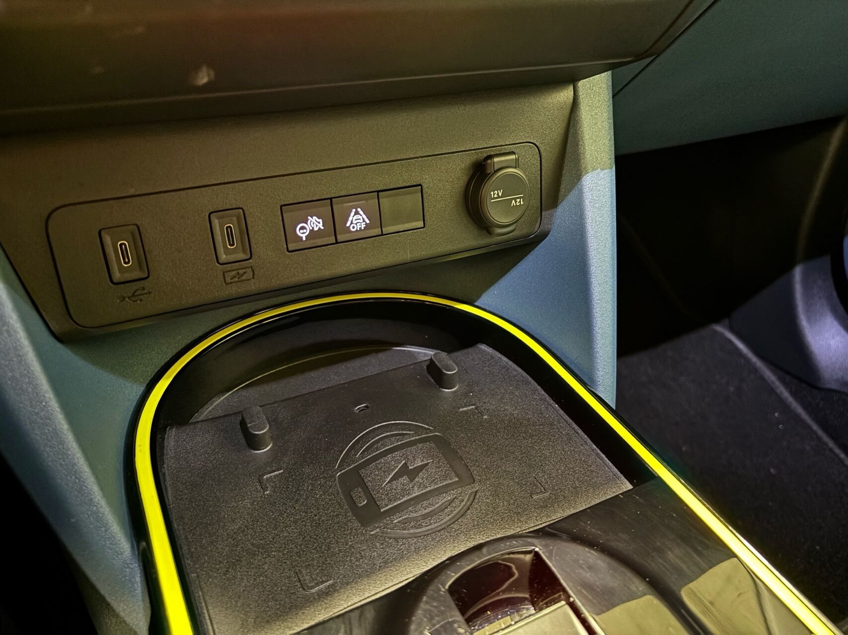 Gul Fiat Grande Panda fra 2025