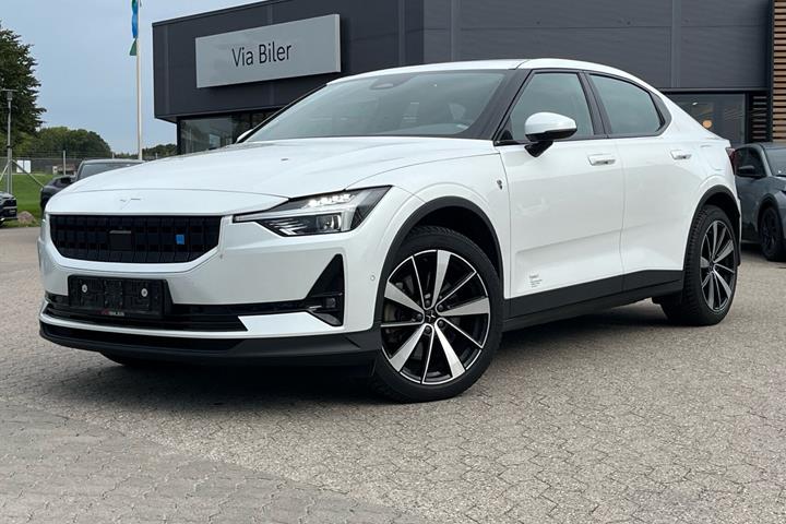 Hvid Polestar 2 fra 2022
