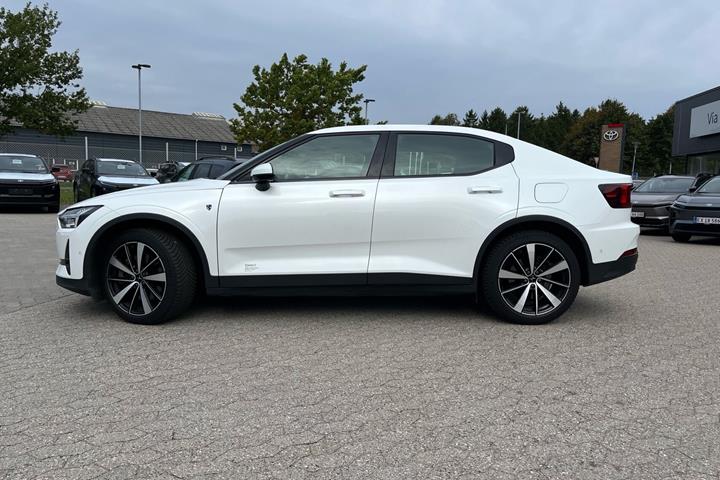 Hvid Polestar 2 fra 2022