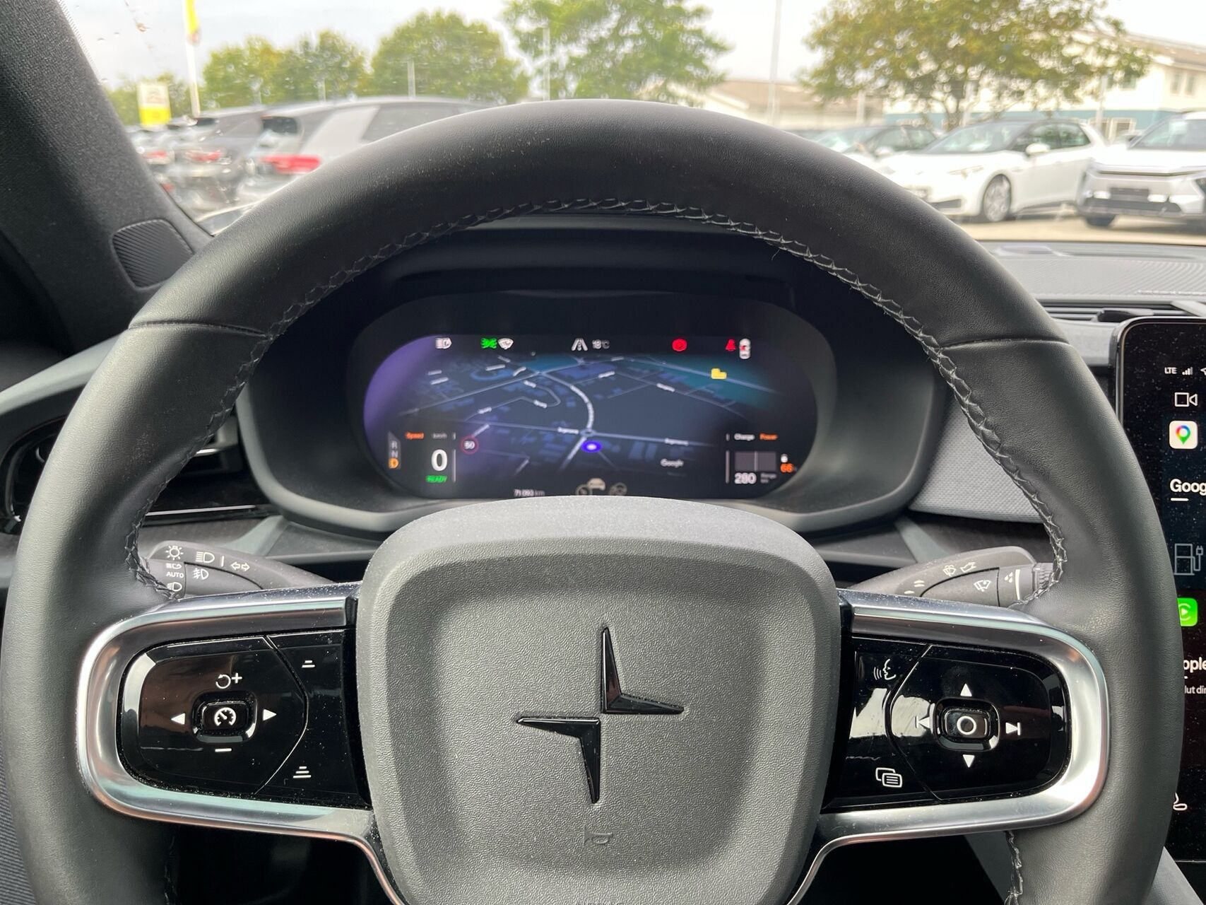 Hvid Polestar 2 fra 2022