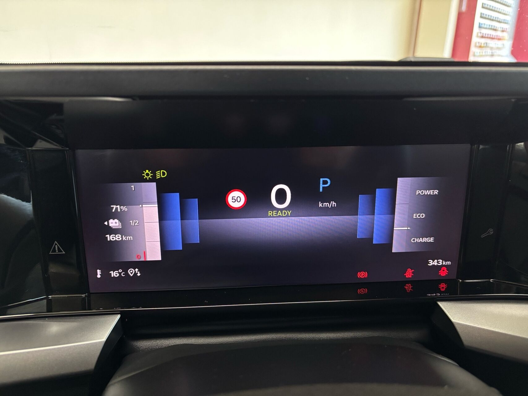 Blå Opel Frontera fra 2025