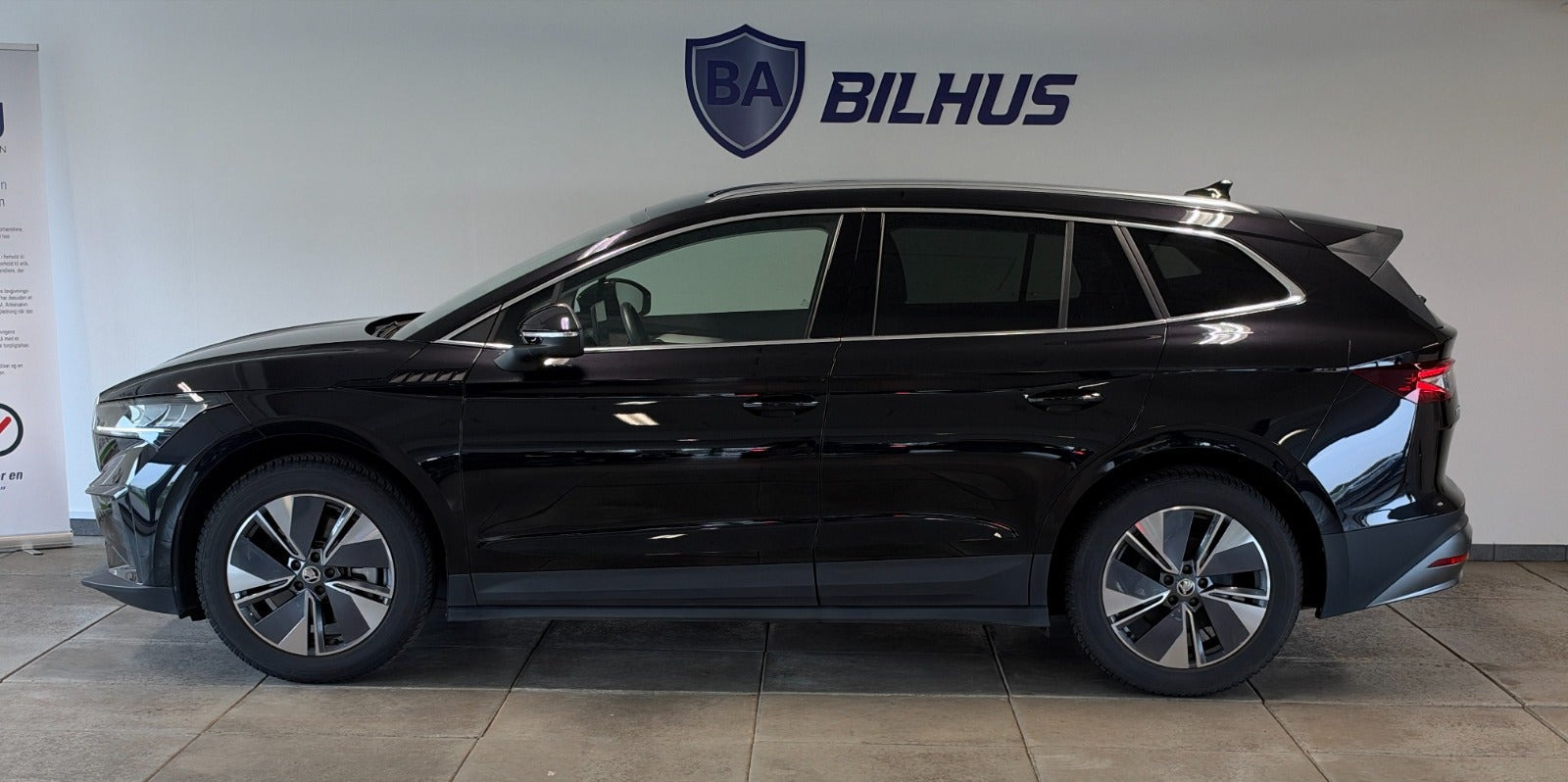 Sort Skoda Enyaq fra 2025