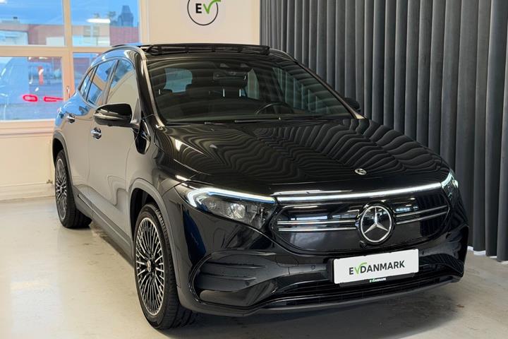 Sort Mercedes EQA250 fra 2022