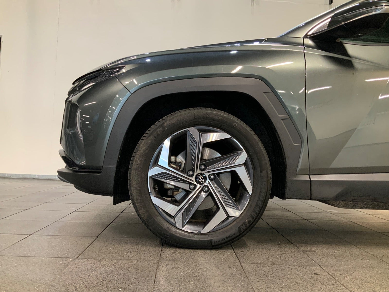 Grøn Hyundai Tucson fra 2022